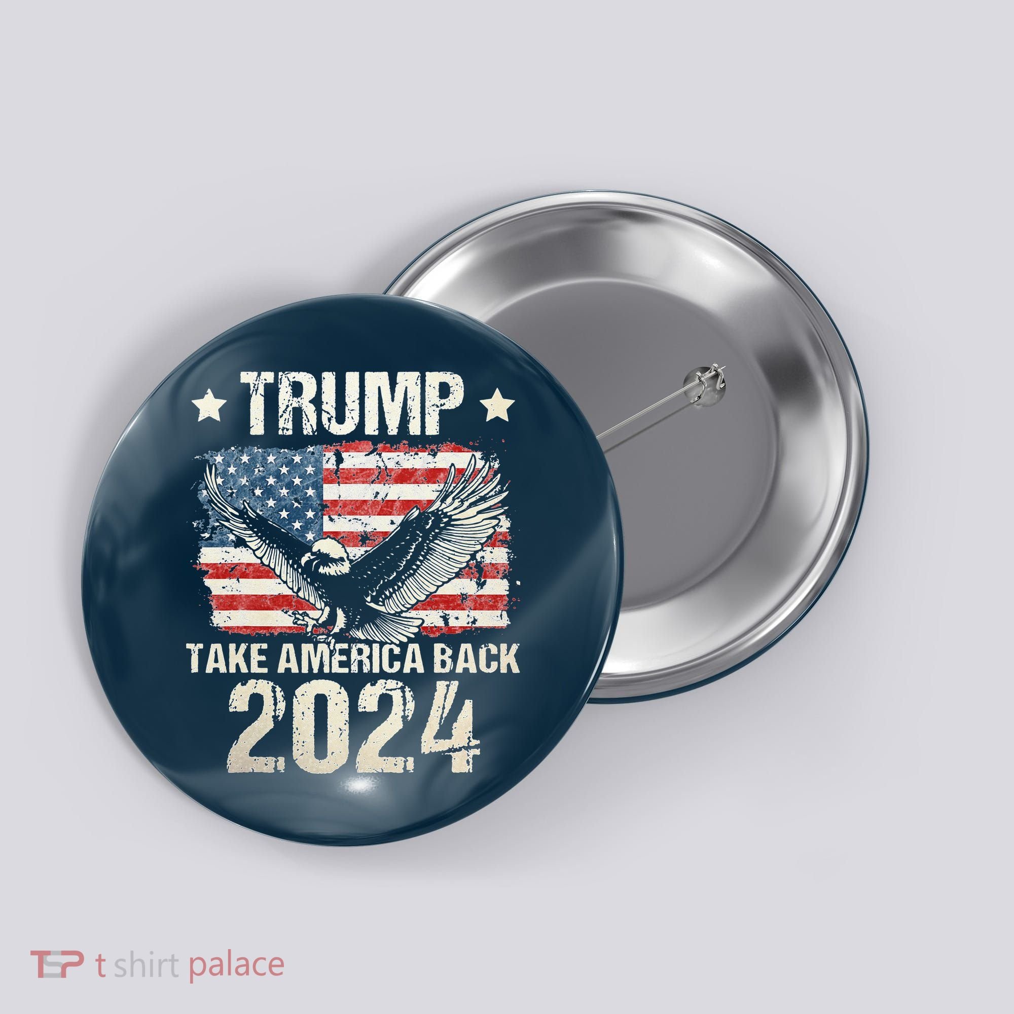 Free Donald Trump Republican Support Button