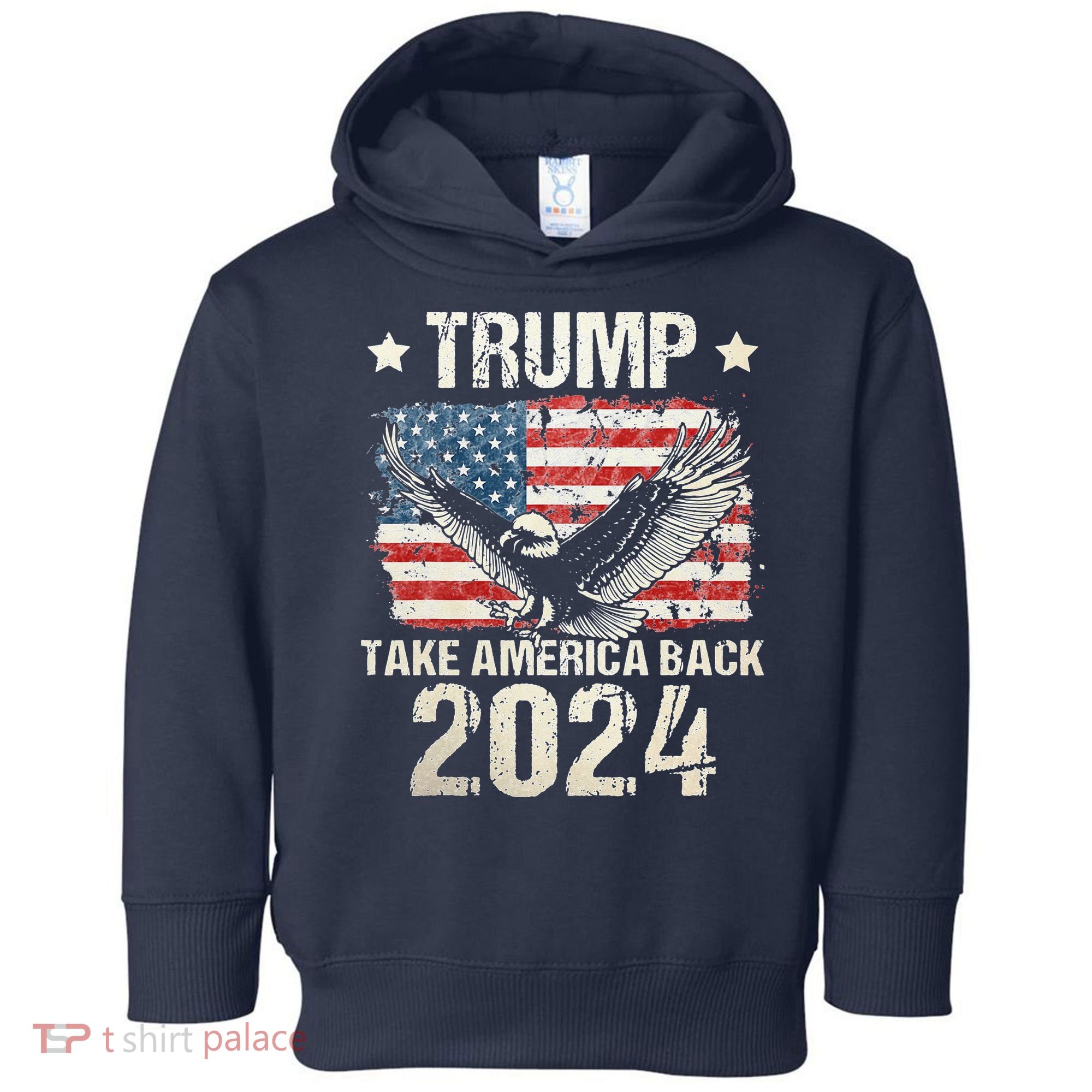 Free Donald Trump Republican Support Toddler Hoodie