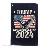 Free Donald Trump Republican Support Golf Towel thumb 0