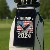 Free Donald Trump Republican Support Golf Towel thumb 2