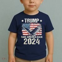 Free Donald Trump Republican Support Toddler T-Shirt thumb 2