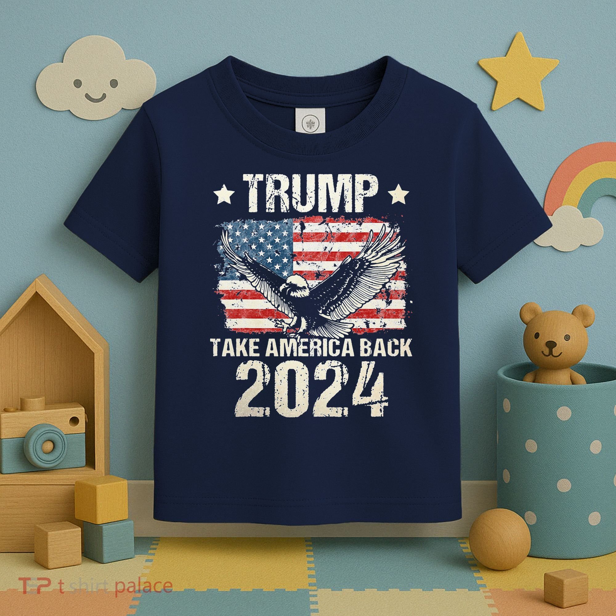 Free Donald Trump Republican Support Toddler T-Shirt