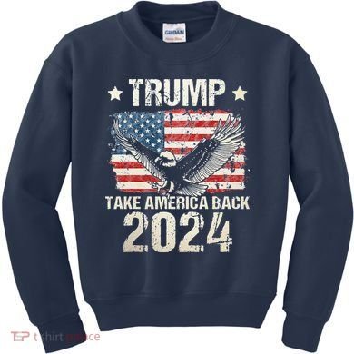Free Donald Trump Republican Support Kids Sweatshirt