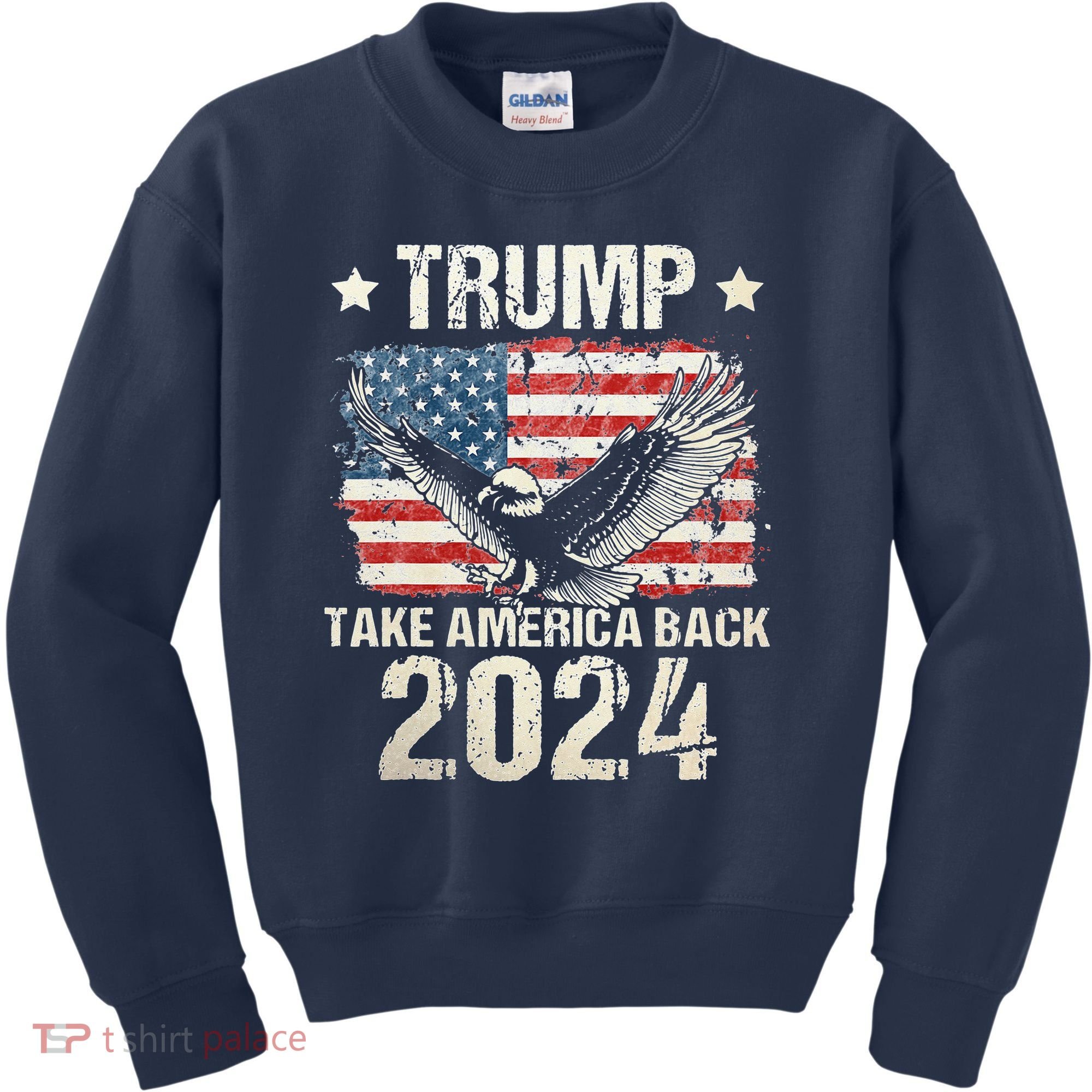 Free Donald Trump Republican Support Kids Sweatshirt