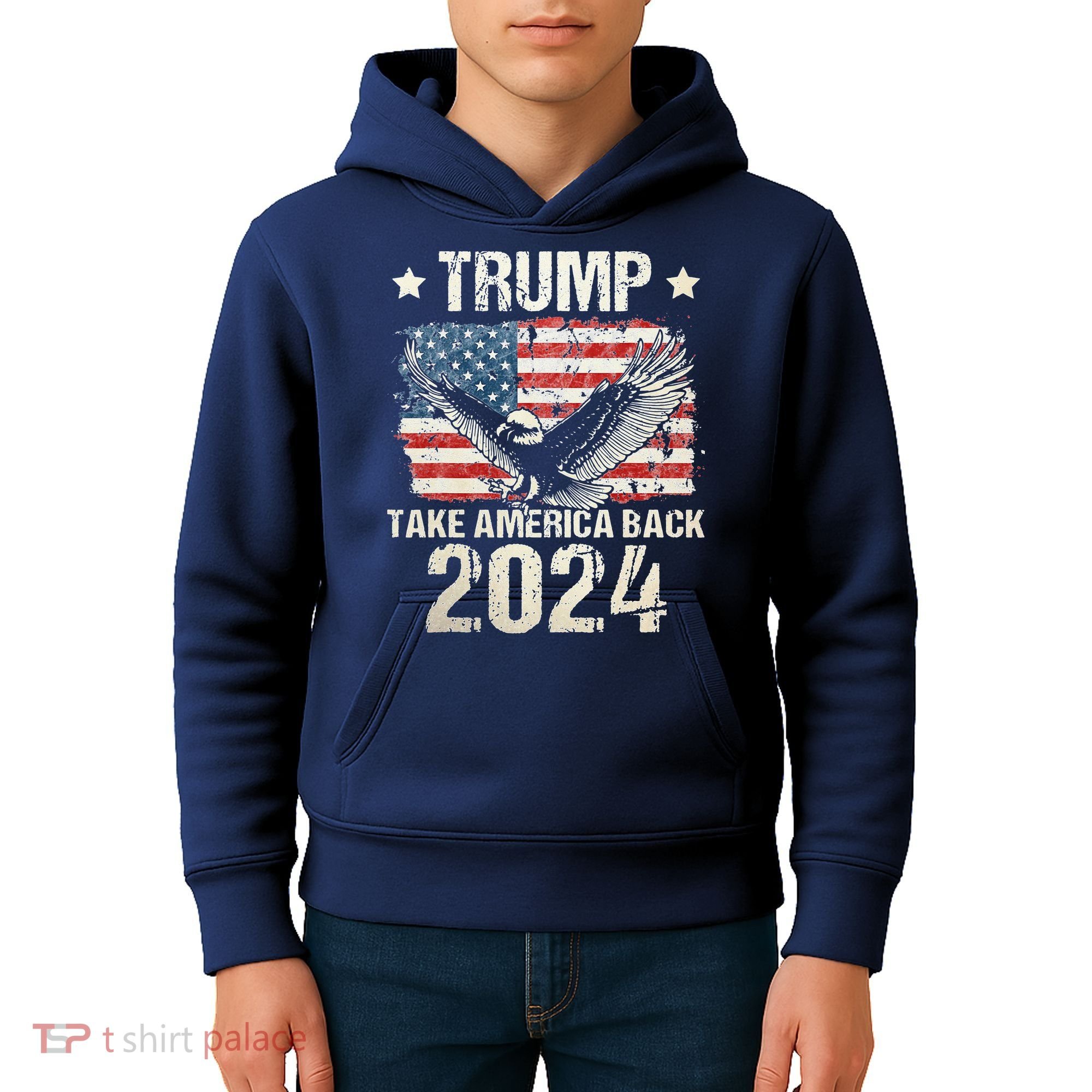 Free Donald Trump Republican Support Kids Hoodie