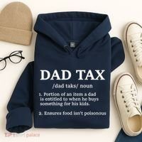 Funny Dad Tax Definition Hoodie thumb 4