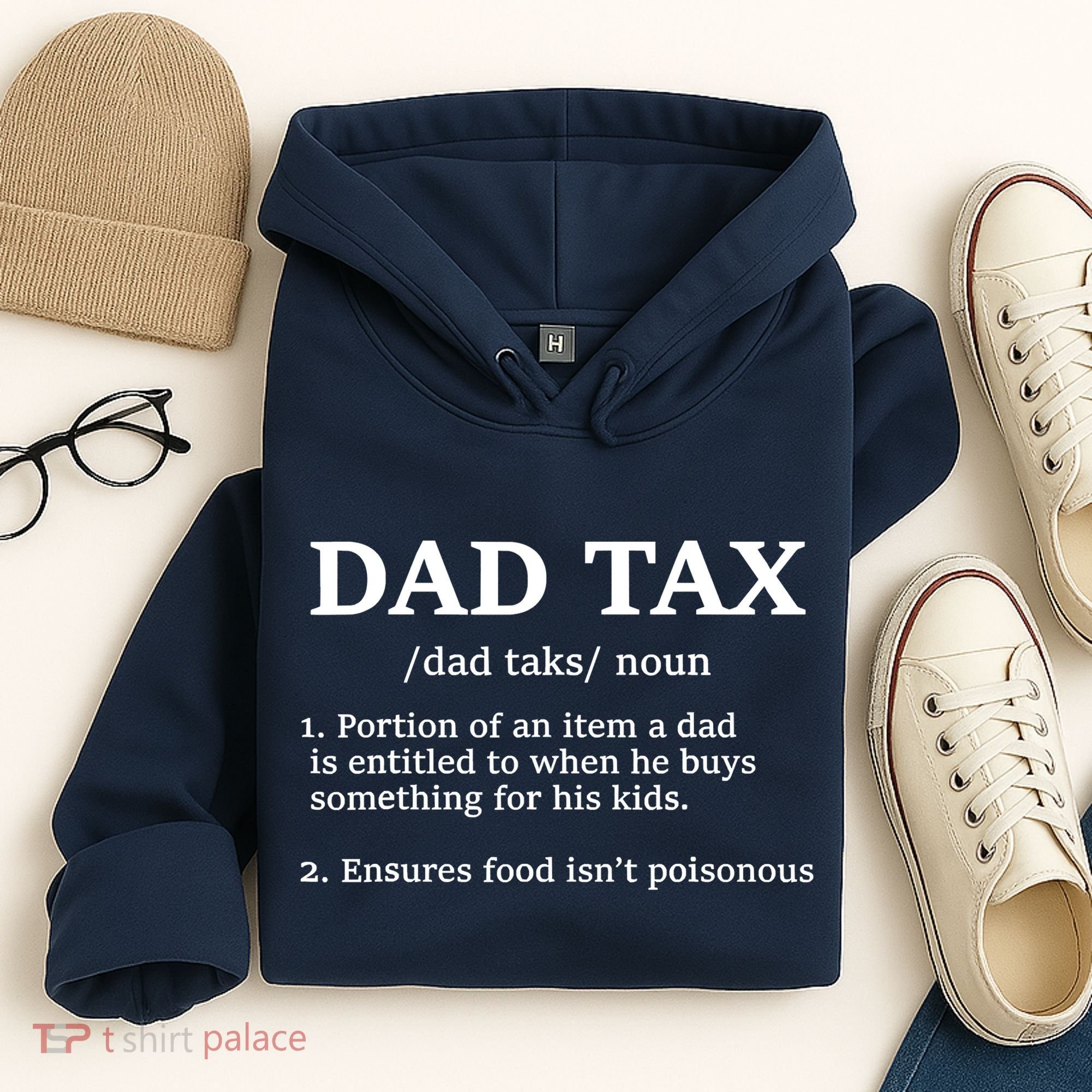 Funny Dad Tax Definition Hoodie