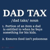Funny Dad Tax Definition Apron thumb 3