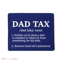 Funny Dad Tax Definition Mousepad thumb 0