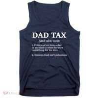 Funny Dad Tax Definition Tank Top thumb 0