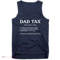 Funny Dad Tax Definition Tank Top thumb 0