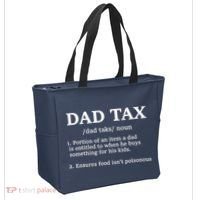 Funny Dad Tax Definition Tote Bag thumb 2