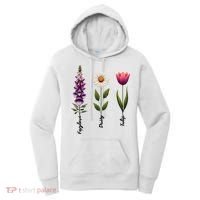 Foxglove Daisy Tulip Floral  Women's Hoodie thumb 0