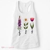 Foxglove Daisy Tulip Floral  Women's Tank Top thumb 0