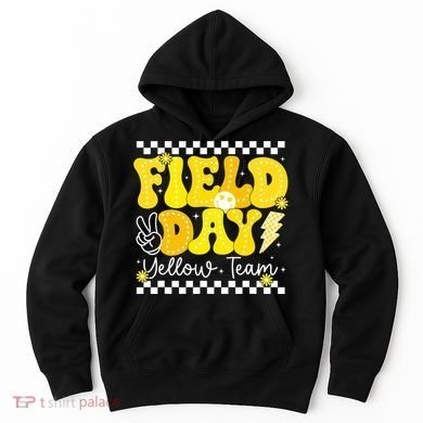 Field Day Trip Yellow Team Color Game Competition  Hoodie