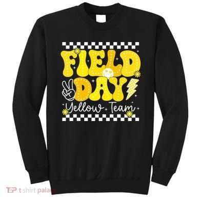 Field Day Trip Yellow Team Color Game Competition  Sweatshirt