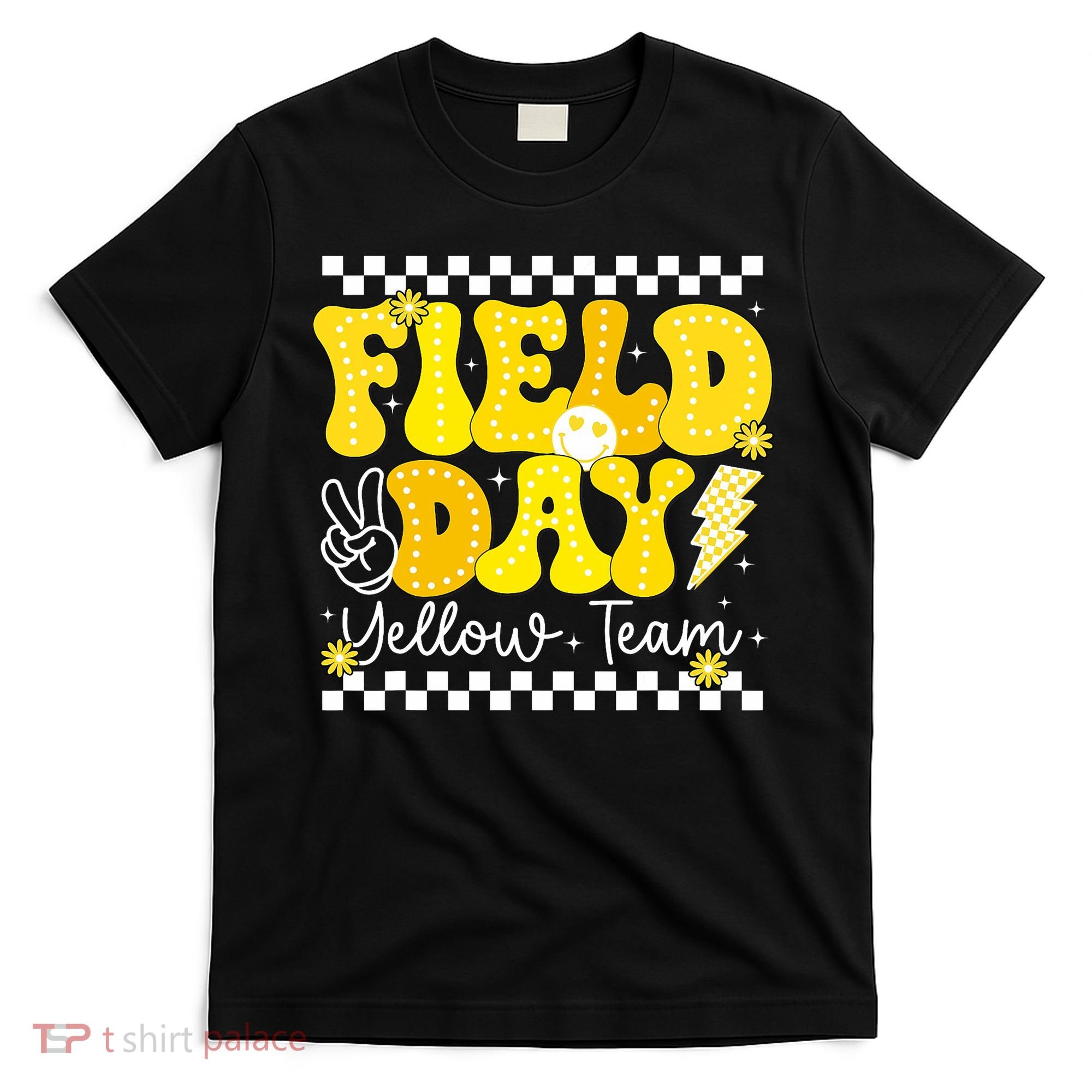 Field Day Trip Yellow Team Color Game Competition  T-Shirt