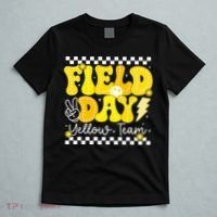 Field Day Trip Yellow Team Color Game Competition  T-Shirt thumb 5