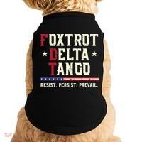 Foxtrot Delta Tango Resist Persist Protest Women Doggie Tank thumb 0