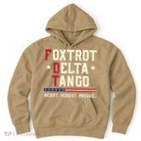 Foxtrot Delta Tango Resist Persist Protest Women Hoodie thumb 0