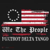 Foxtrot Delta Tango Flag We The People Resist Women Women's Hoodie thumb 2