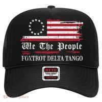 Foxtrot Delta Tango Flag We The People Resist Women Hat thumb 0