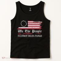 Foxtrot Delta Tango Flag We The People Resist Women Tank Top thumb 2