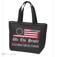 Foxtrot Delta Tango Flag We The People Resist Women Tote Bag thumb 3