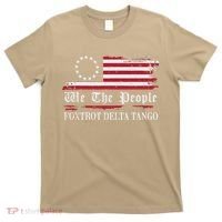 Foxtrot Delta Tango Flag We The People Resist Women T-Shirt thumb 0