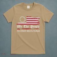 Foxtrot Delta Tango Flag We The People Resist Women T-Shirt thumb 5