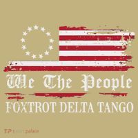 Foxtrot Delta Tango Flag We The People Resist Women T-Shirt thumb 7