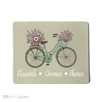 Flourish Dream Thrive Floral Bike Subtle 8647 Trump Resist Mousepad thumb 0
