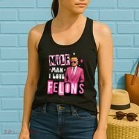 Funny Donald Trump Milf Man I Love Felons Take America Back Women's Tank Top thumb 2