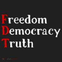 Freedom Democracy & Truth Foxtrots-deltas-tangos Resist  Women's Sweatshirt thumb 2