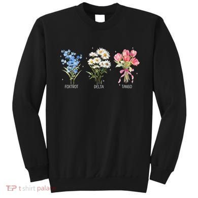 Foxtrot Delta Tango Subtle Anti Trump President Liberal Sweatshirt
