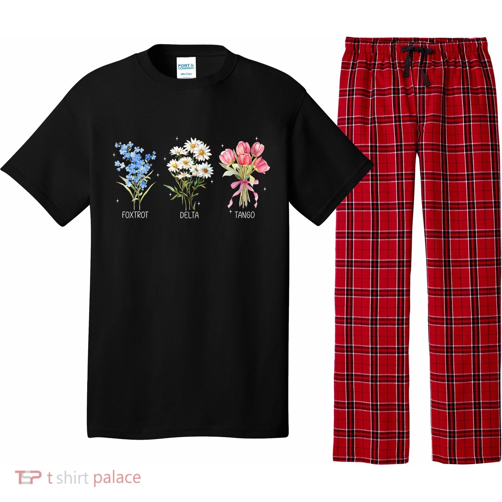 Foxtrot Delta Tango Subtle Anti Trump President Liberal Pajama Set