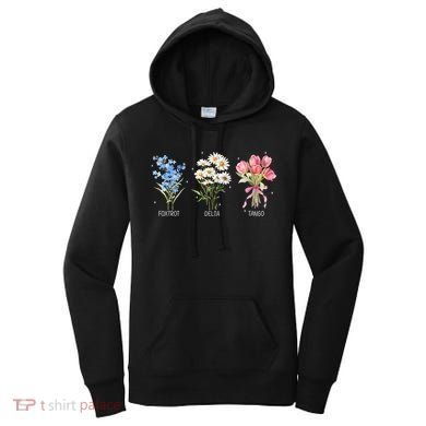 Foxtrot Delta Tango Subtle Anti Trump President Liberal Women's Hoodie