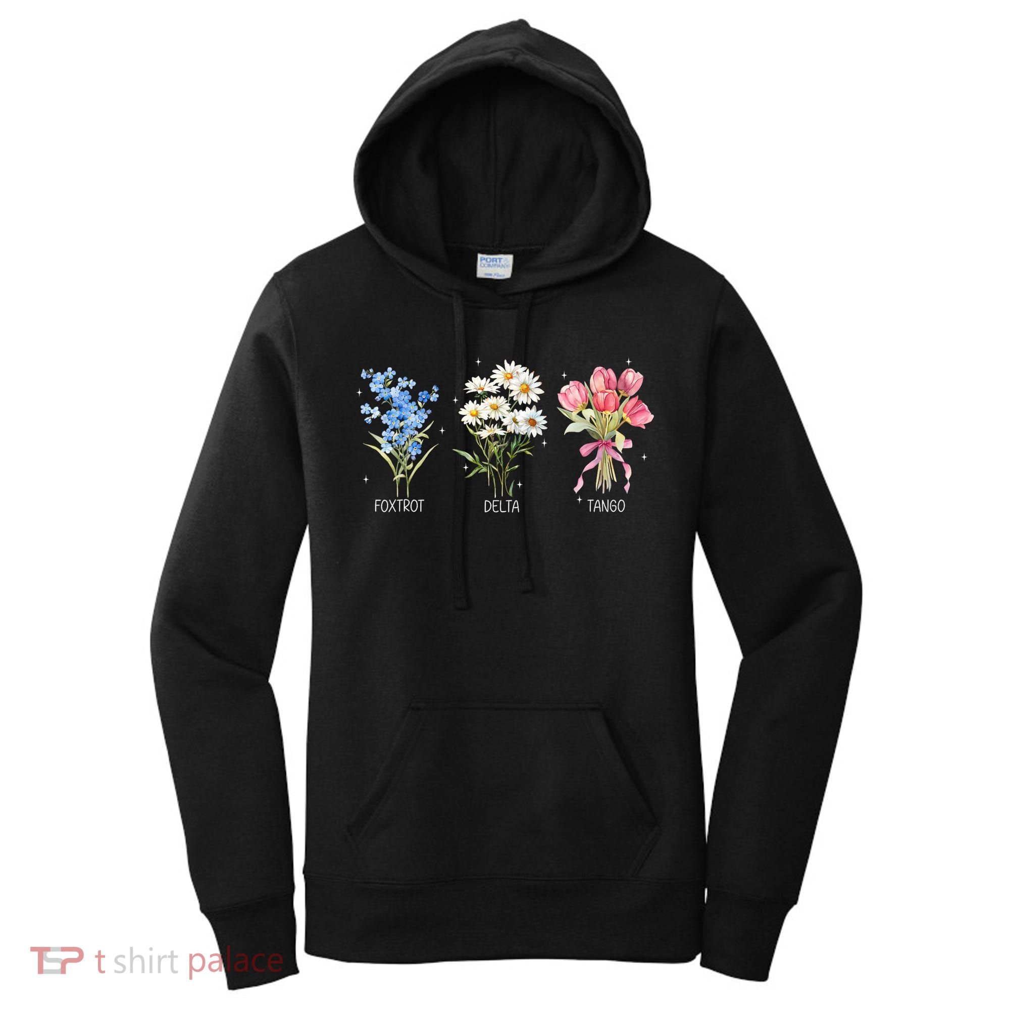 Foxtrot Delta Tango Subtle Anti Trump President Liberal Women's Hoodie