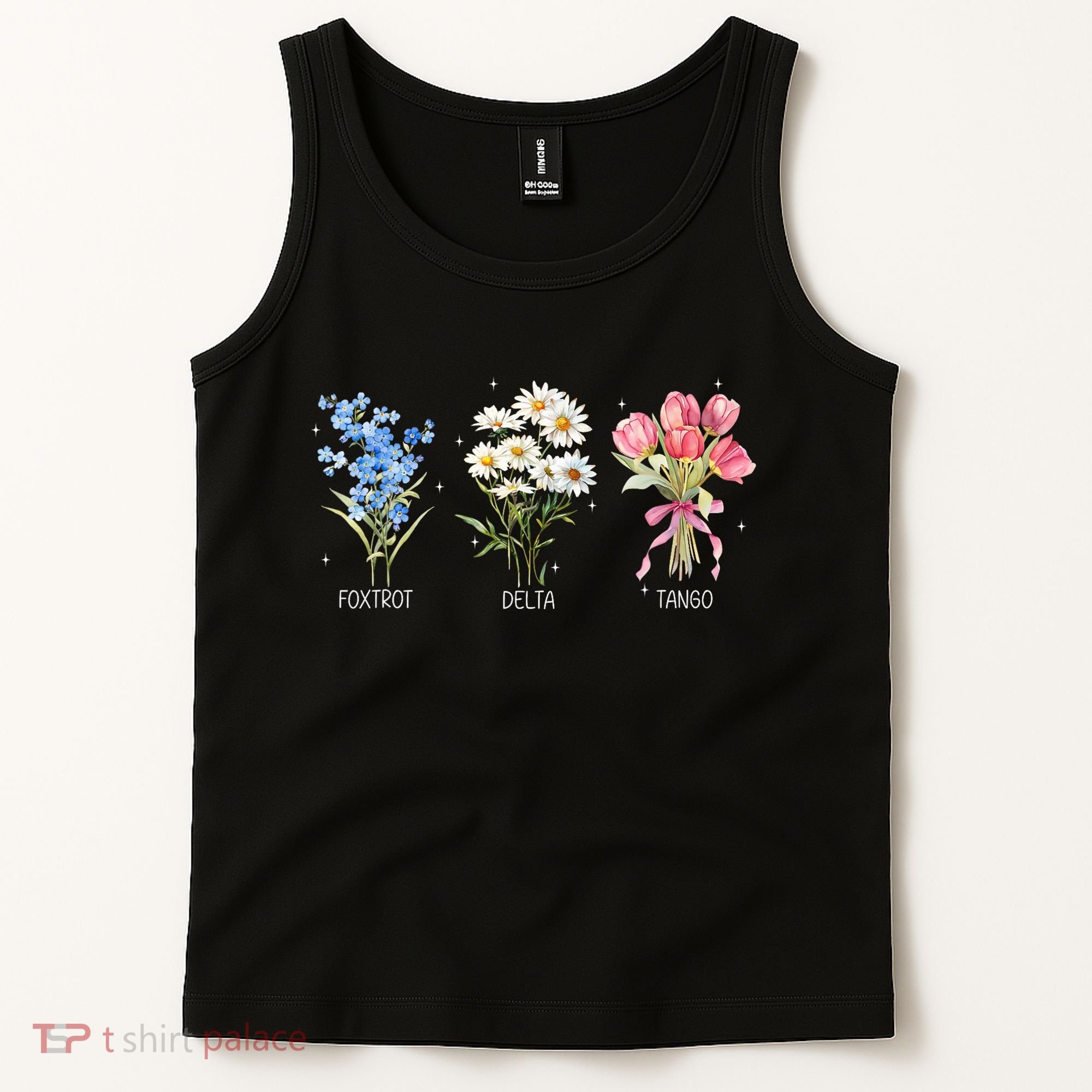 Foxtrot Delta Tango Subtle Anti Trump President Liberal Tank Top