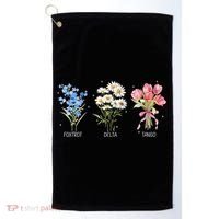 Foxtrot Delta Tango Subtle Anti Trump President Liberal Golf Towel thumb 0