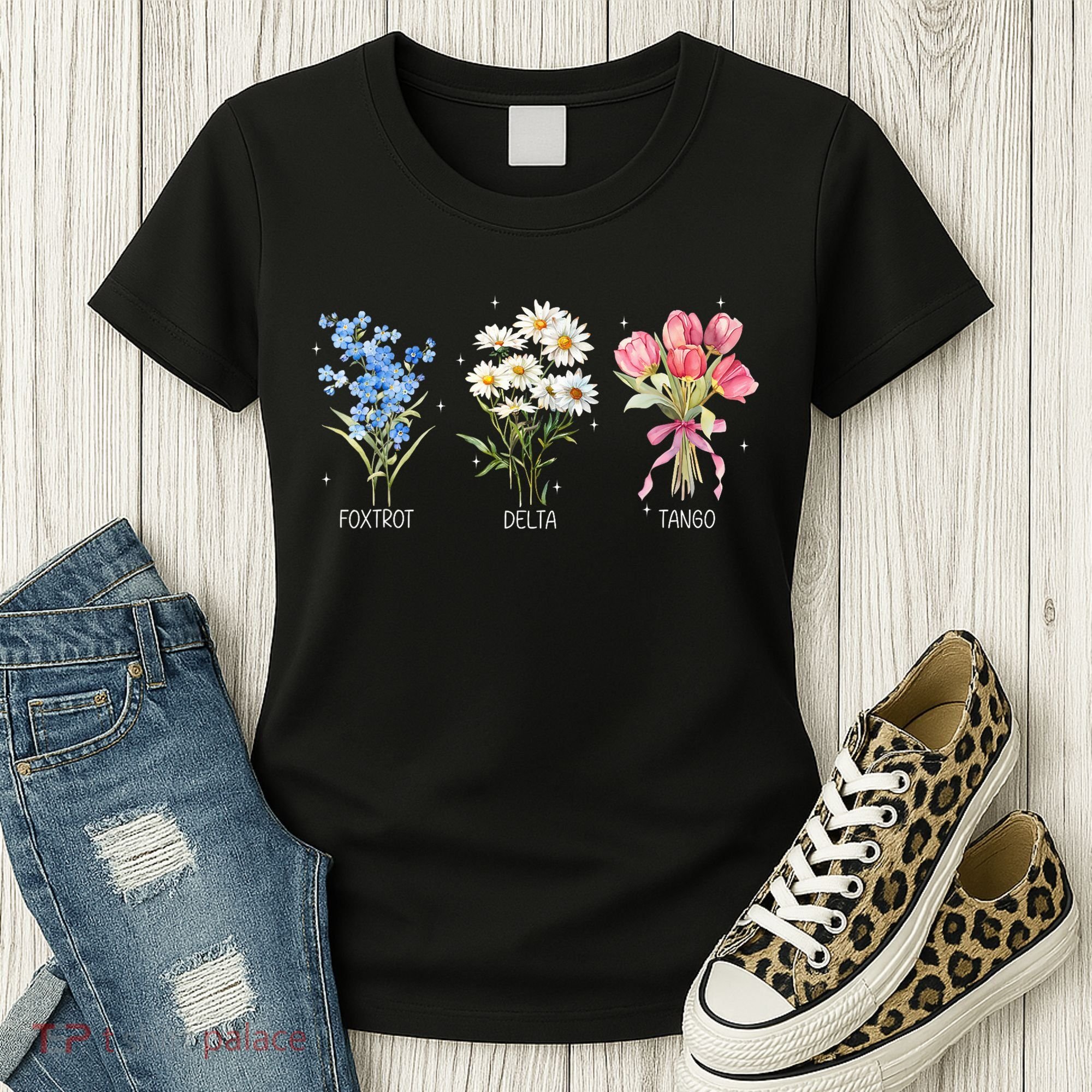 Foxtrot Delta Tango Subtle Anti Trump President Liberal Women's T-Shirt