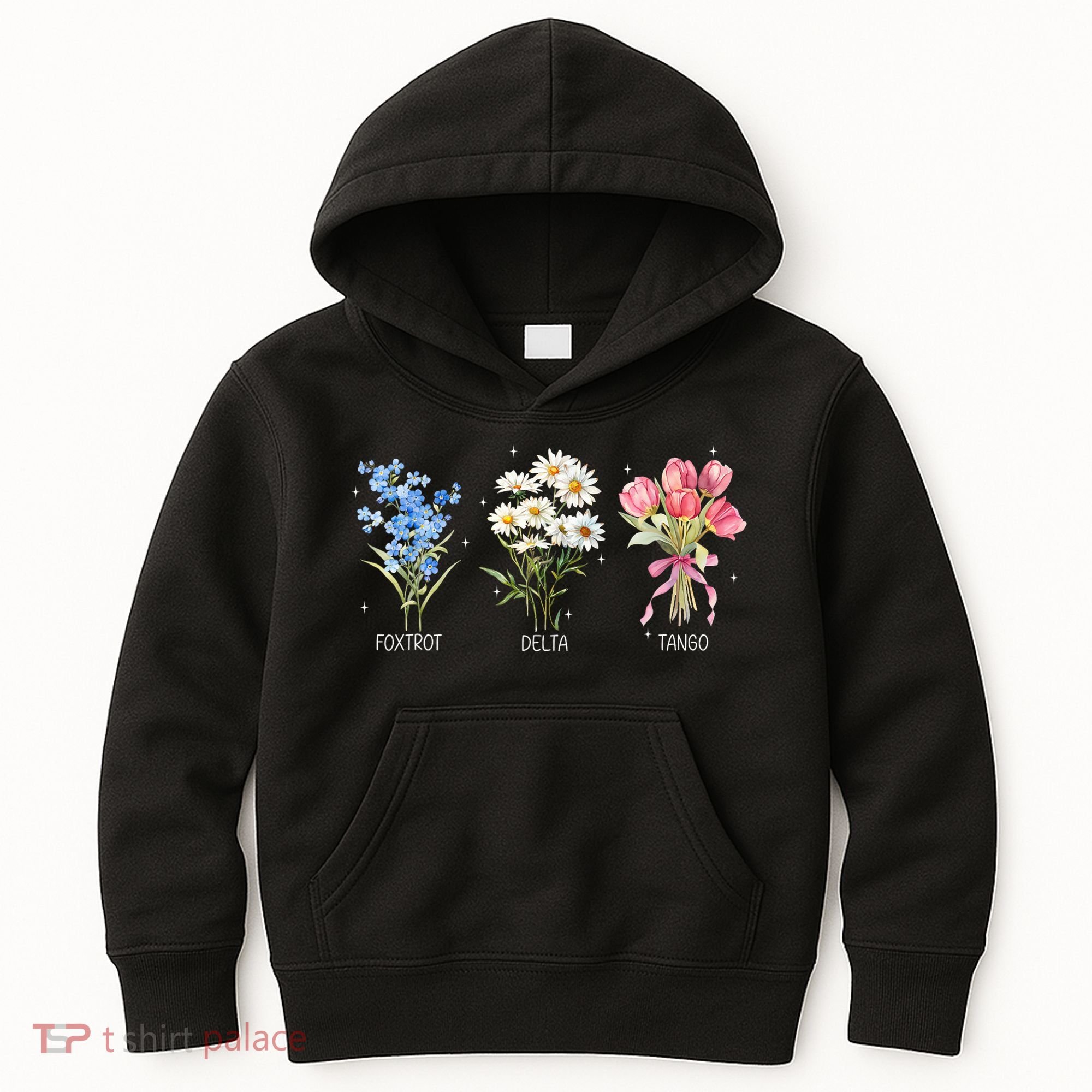 Foxtrot Delta Tango Subtle Anti Trump President Liberal Kids Hoodie