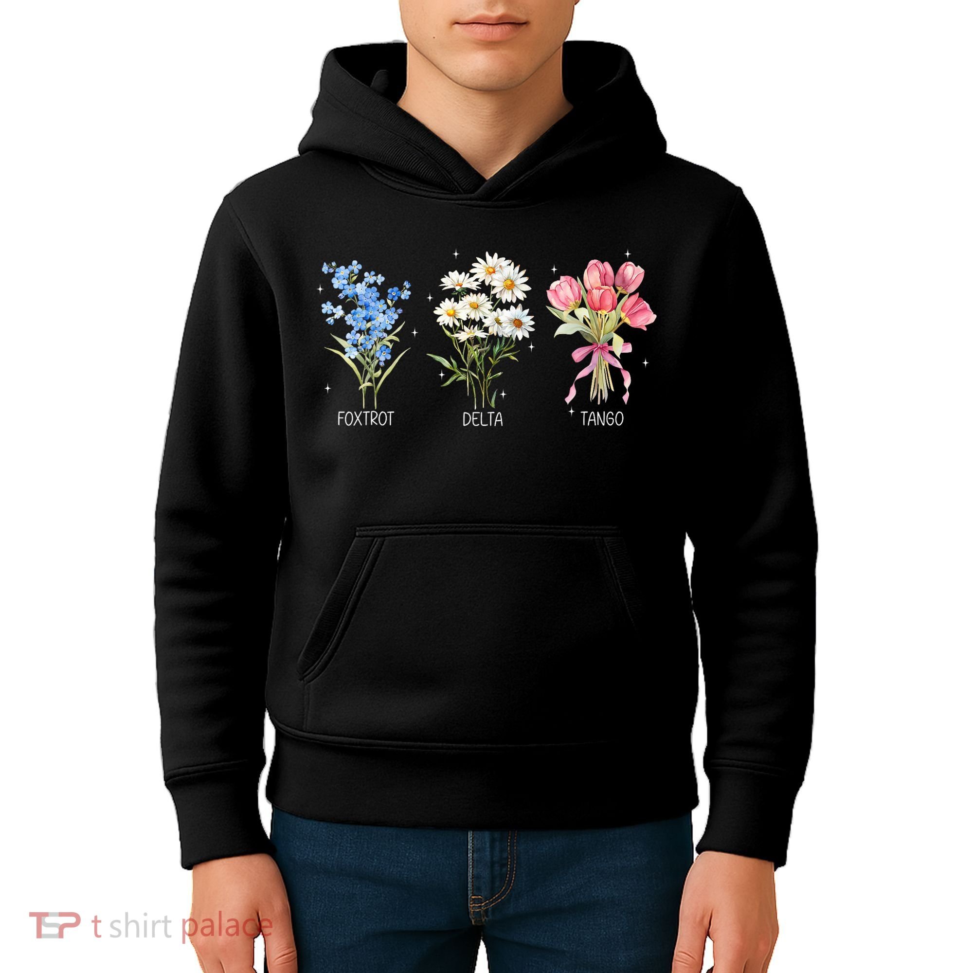 Foxtrot Delta Tango Subtle Anti Trump President Liberal Kids Hoodie