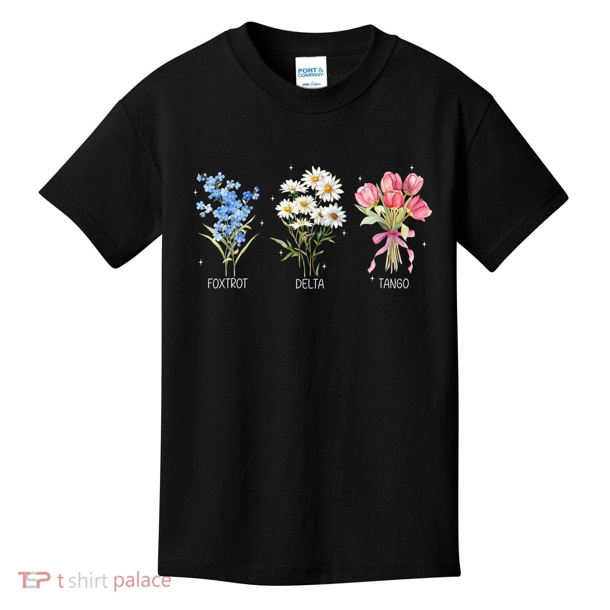Foxtrot Delta Tango Subtle Anti Trump President Liberal Kids T-Shirt