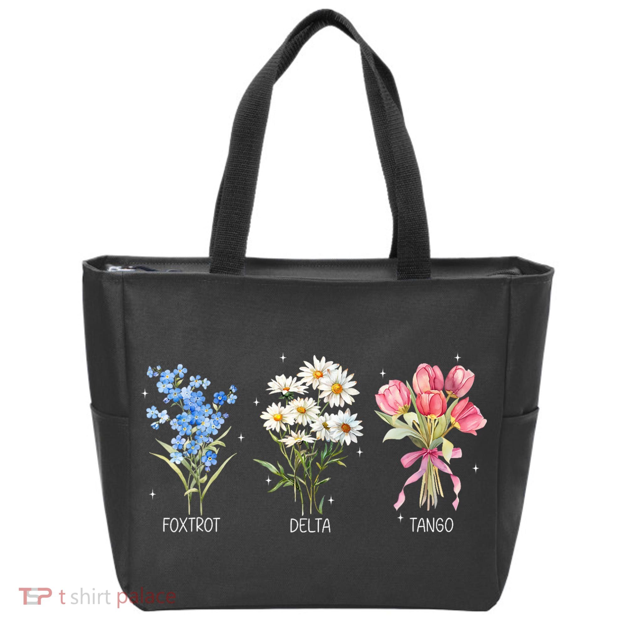 Foxtrot Delta Tango Subtle Anti Trump President Liberal Tote Bag