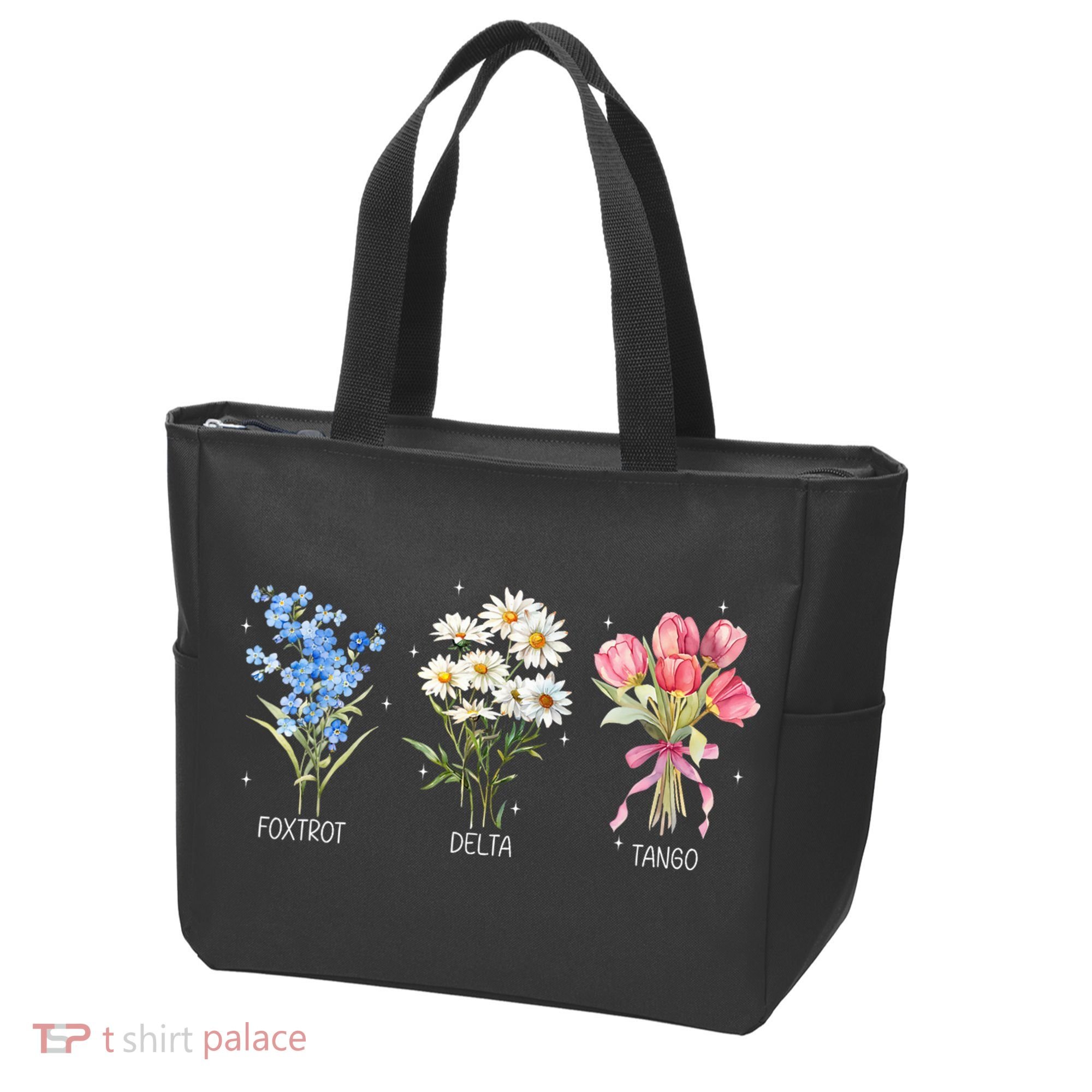 Foxtrot Delta Tango Subtle Anti Trump President Liberal Tote Bag