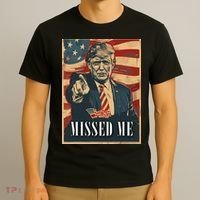 Funny Donald Trump Missed Me Assassination Attempt 2025 T-Shirt thumb 3