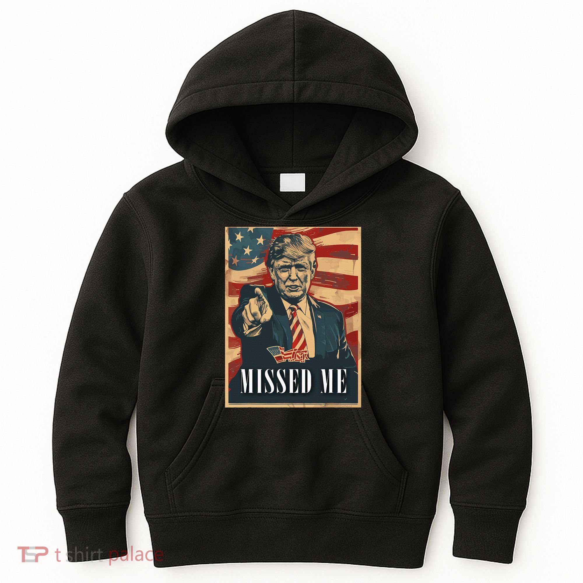 Funny Donald Trump Missed Me Assassination Attempt 2025 Kids Hoodie