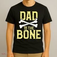 Funny Dad To The Bone Pun Fathers Dad Jokes T-Shirt thumb 3