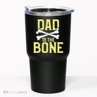 Funny Dad To The Bone Pun Fathers Dad Jokes Tumbler thumb 0